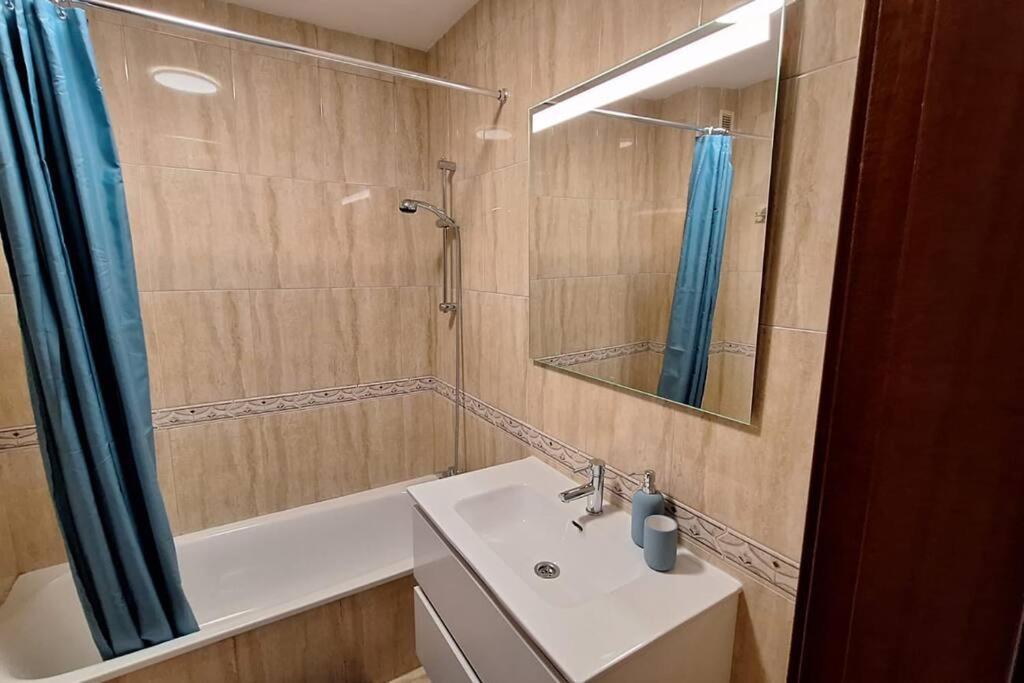 Tropical Apartment - Heated Pool Palm-mar Bagian luar foto