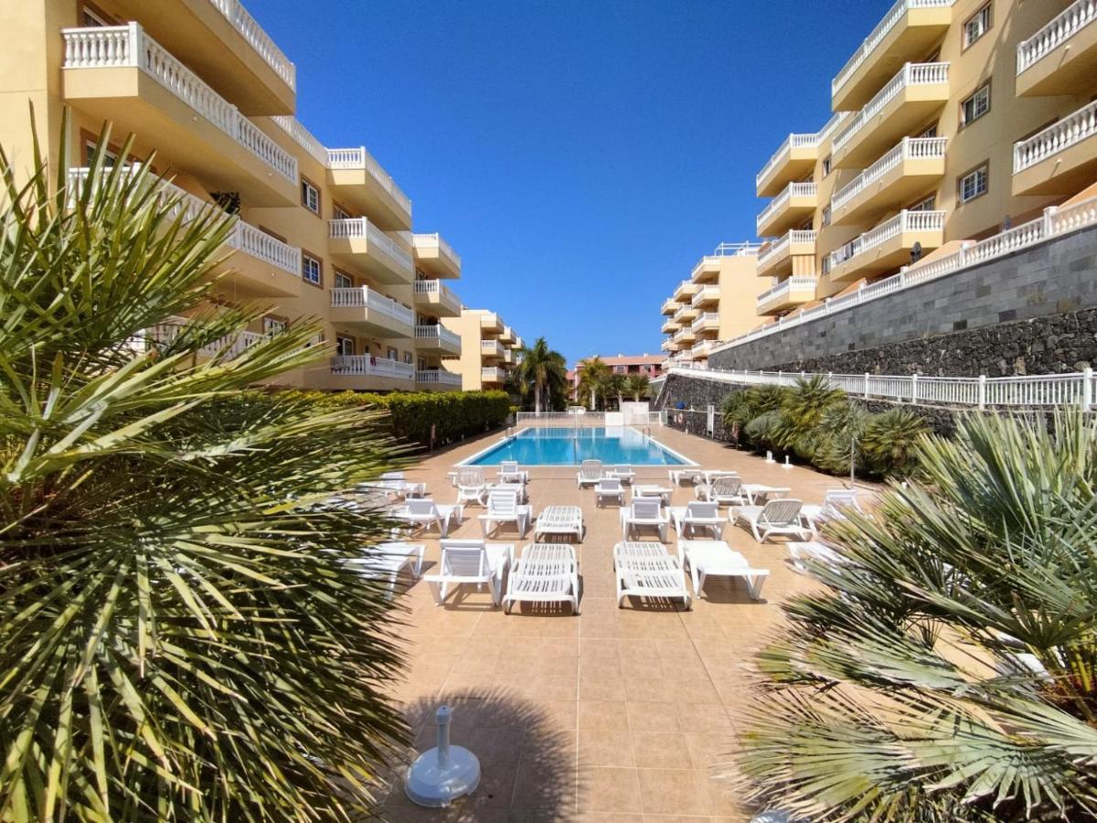 Tropical Apartment - Heated Pool Palm-mar Bagian luar foto